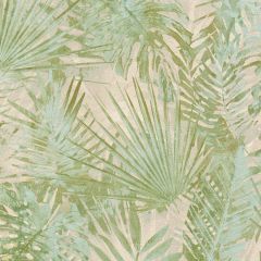 Tropical Palm Leaf Wallpaper Green