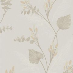 Amarante Bunny Tails and Pampas Heavy Weight Vinyl Wallpaper Cream