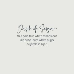 DCO Colour of the Year 2022 - Dash of Sugar