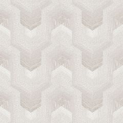 Polygonal Dream Geometric Wallpaper - Pale Silver