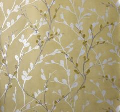 Glitter Willow Wallpaper - Ochre