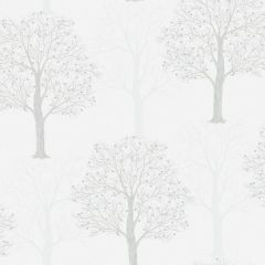 Opus Ornella Sequin Tree Wallpaper Silver