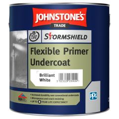 Johnstone's Trade Stormshield Flexible Primer Undercoat - Brilliant White 2.5L