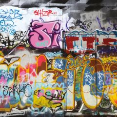 Origin Urban Graffiti Wall Mural Multi