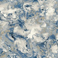 Elixir Marble Wallpaper Ocean Blue