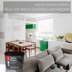 Tikkurila Optiva Water-Based Primer for Walls & Ceilings - Colour Match