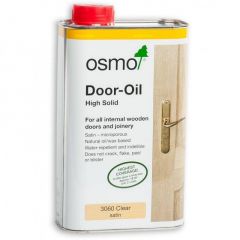 Osmo Door Oil (High Solid) - Clear Satin - 1L 3060