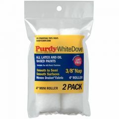 Purdy White Dove 4" Roller Sleeves Twin Pack