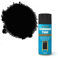 Rust-Oleum Chalkboard Matt Black Spray Paint - 400ml