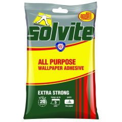 Solvite Extra Strong Wallpaper Adhesive 4.5 Rolls Packet