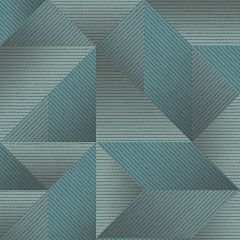 Exclusive Threads Geometric Wallpaper Aqua
