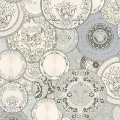 Versace Decorative Plates Grey