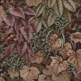 Cascading Garden Botanical Leaf Wallpaper