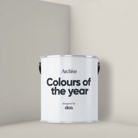 A soft, warm paint colour that lends itself more strongly towards a beige than a grey, perfect for creating a relaxing and comfortable feel. 