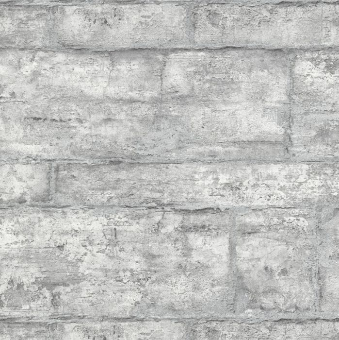 Slate Brick Wall Effect Wallpaper 