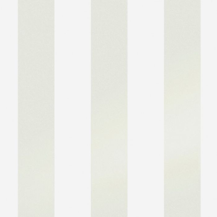 Laura Ashley Lille Pearlescent Stripe Wallpaper - White