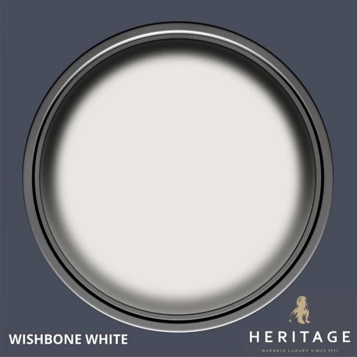 Dulux Heritage Matt Emulsion - Wishbone White