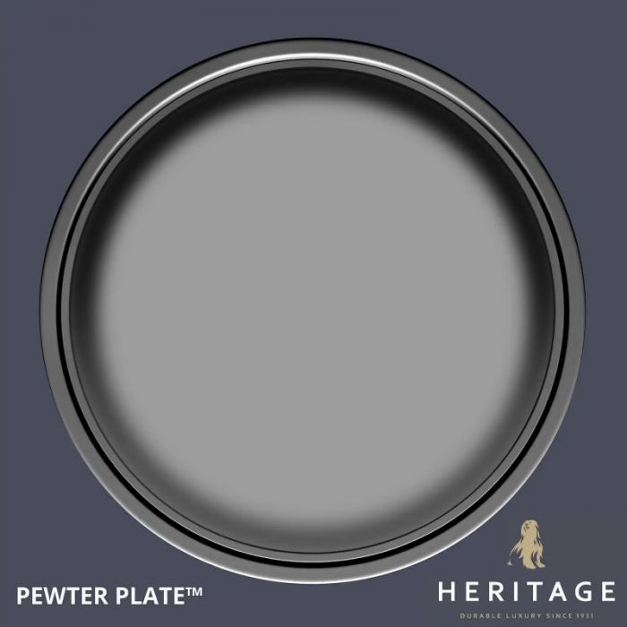 Dulux Heritage Matt Emulsion - Pewter Plate