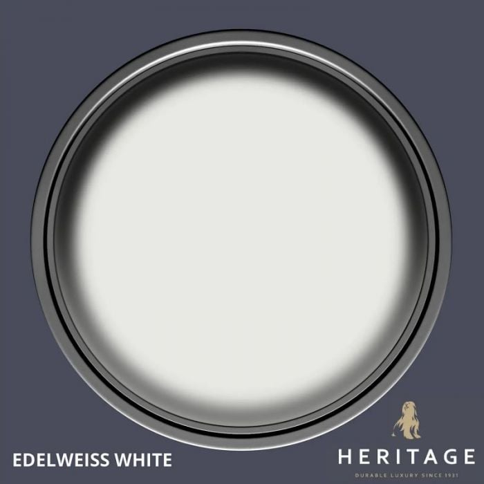 Dulux Heritage Matt Emulsion - Edelweiss White