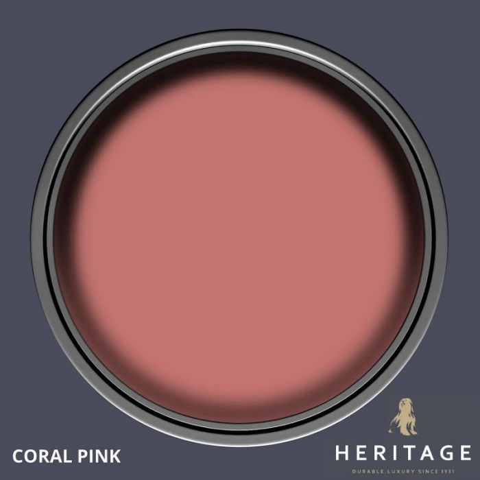 Dulux Heritage Matt Emulsion - Coral Pink