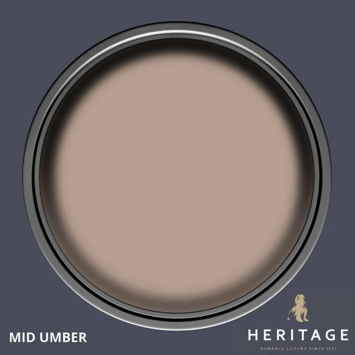Dulux Heritage Matt Emulsion - Mid Umber
