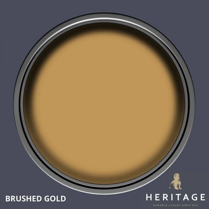 Dulux Heritage Matt Emulsion - Brushed Gold