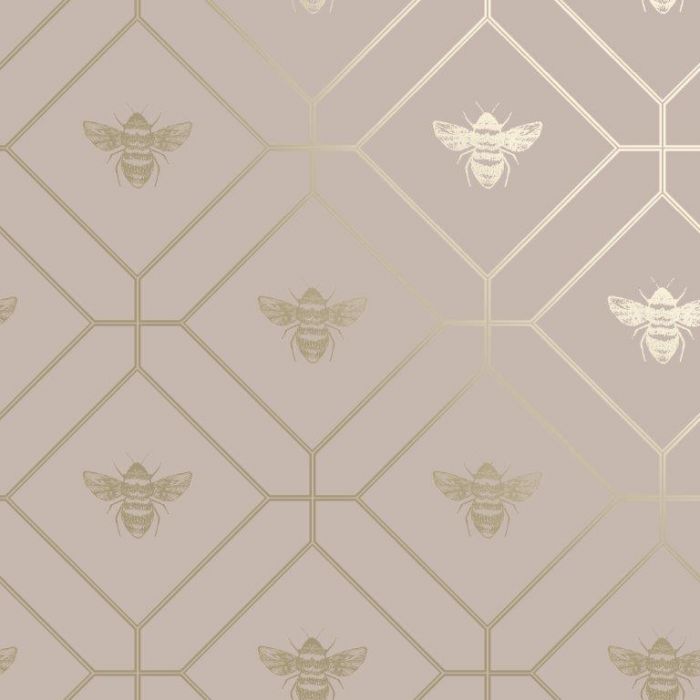 Bee Fabric Wallpaper and Home Decor  Spoonflower
