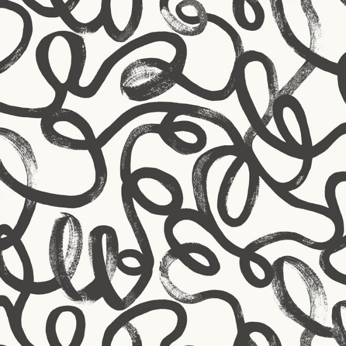 Squiggle Line Wallpaper