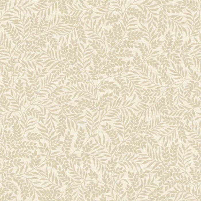 Mini Leaf Wallpaper - Beige