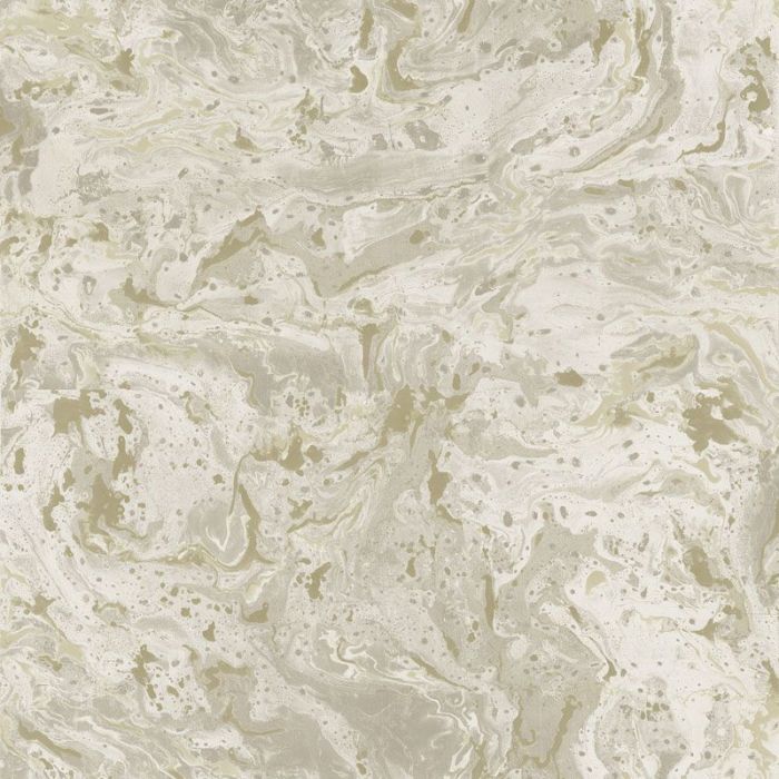 Marble Effect Liquid Wallpaper Cream/Gold