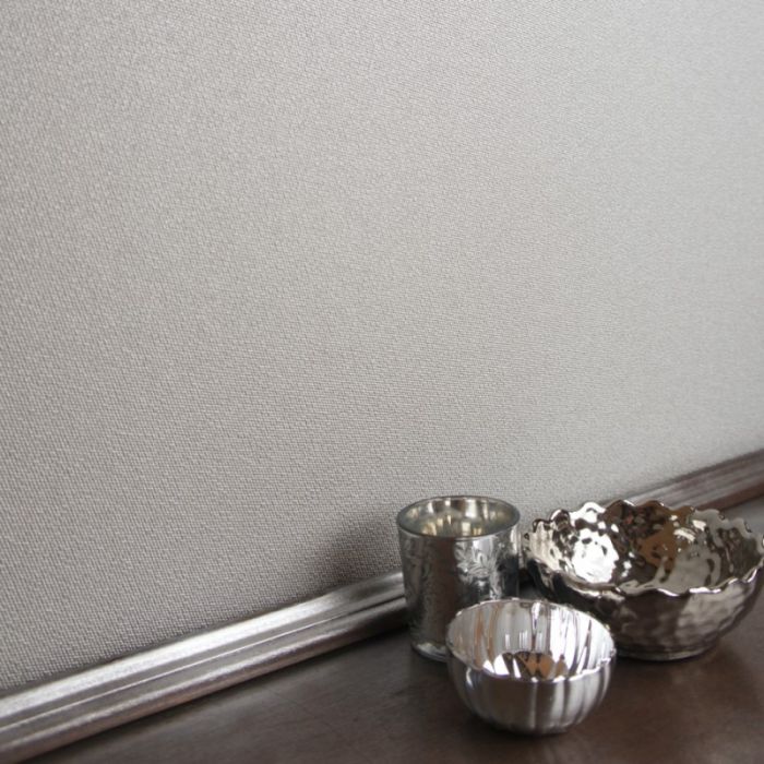 Allora Textured Plain Wallpaper - Grey