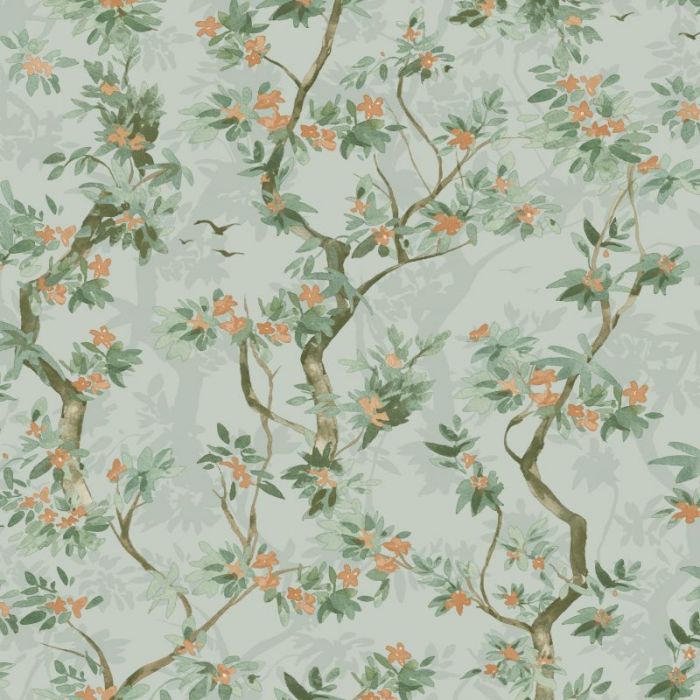 Folia Blossoming Tree Wallpaper