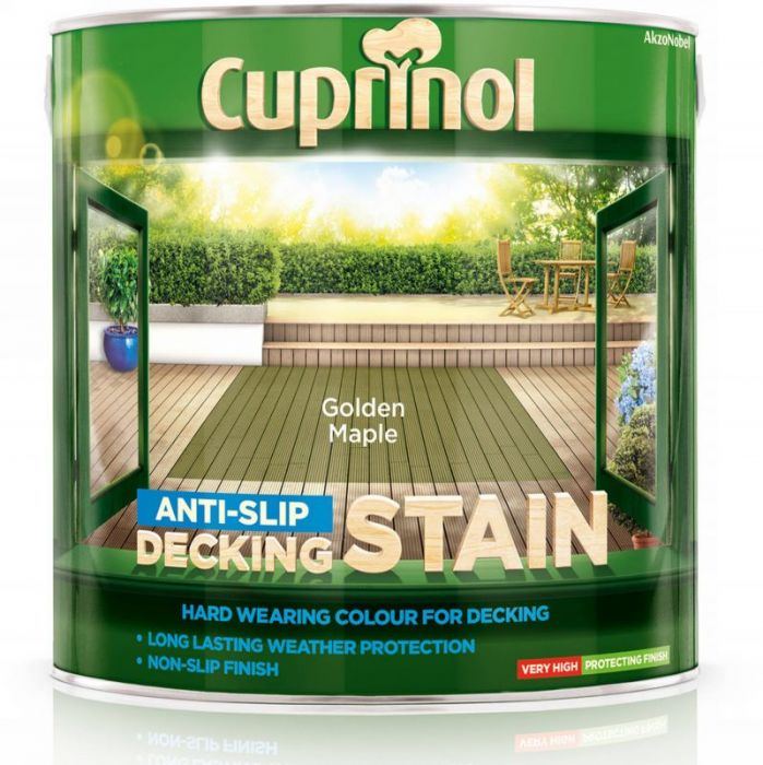 Cuprinol Anti-Slip Decking Stain - Golden Maple
