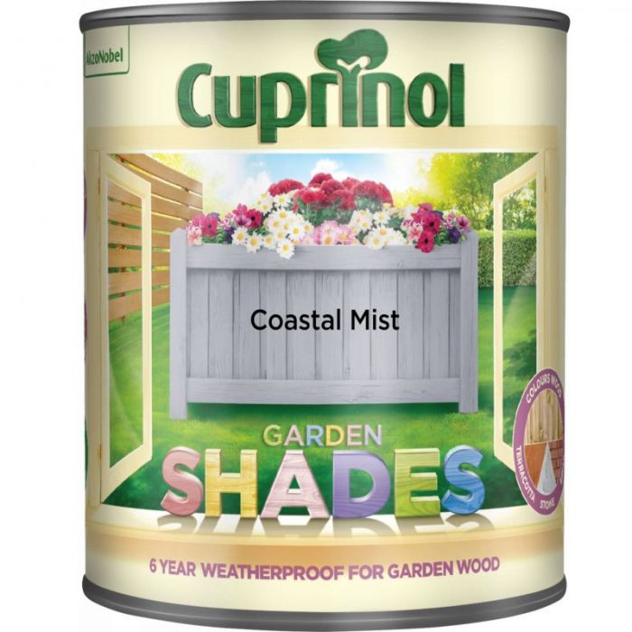 Cuprinol Garden Shades Wood Paint - Coastal Mist