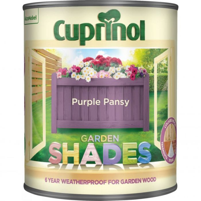 Cuprinol Garden Shades Wood Paint - Purple Pansy 