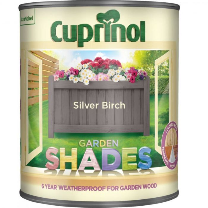 Cuprinol Garden Shades Wood Paint - Silver Birch 
