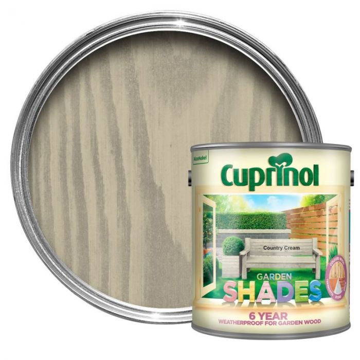 Cuprinol Garden Shades Wood Paint - Country Cream 