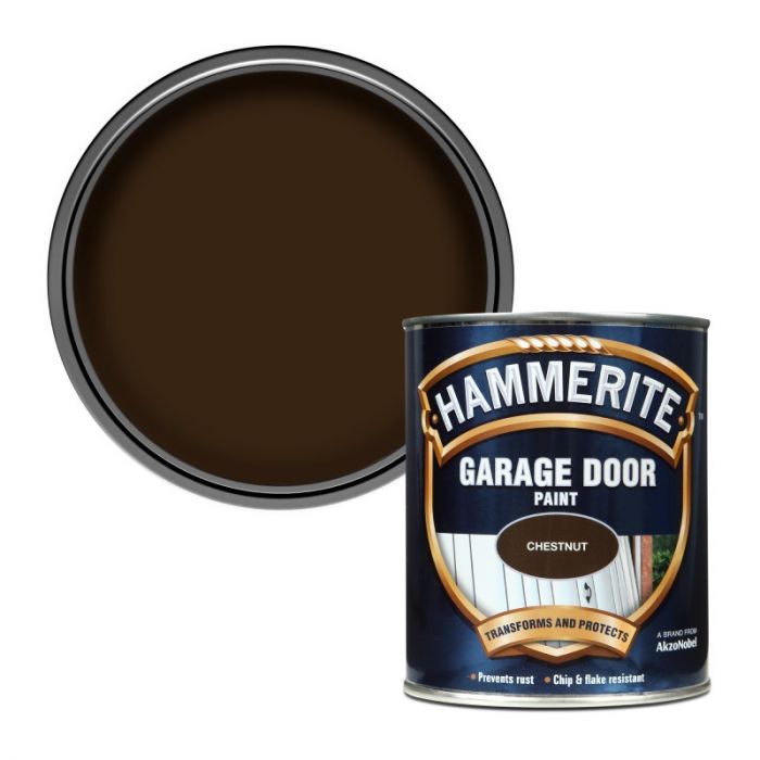 Hammerite Garage Door Paint - Chestnut 750ml