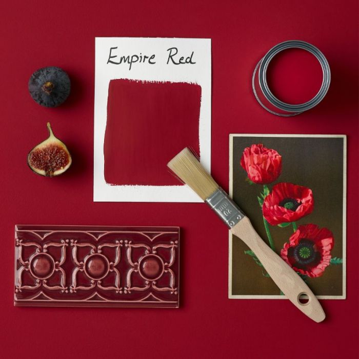 Rust-Oleum Matt Kitchen Cupboard Paint - Empire Red 750ml