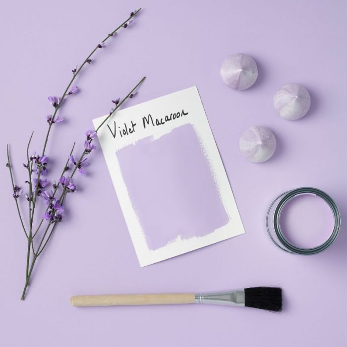 Rust-Oleum Chalky Finish Wall Paint - Violet Macaroon 2.5L