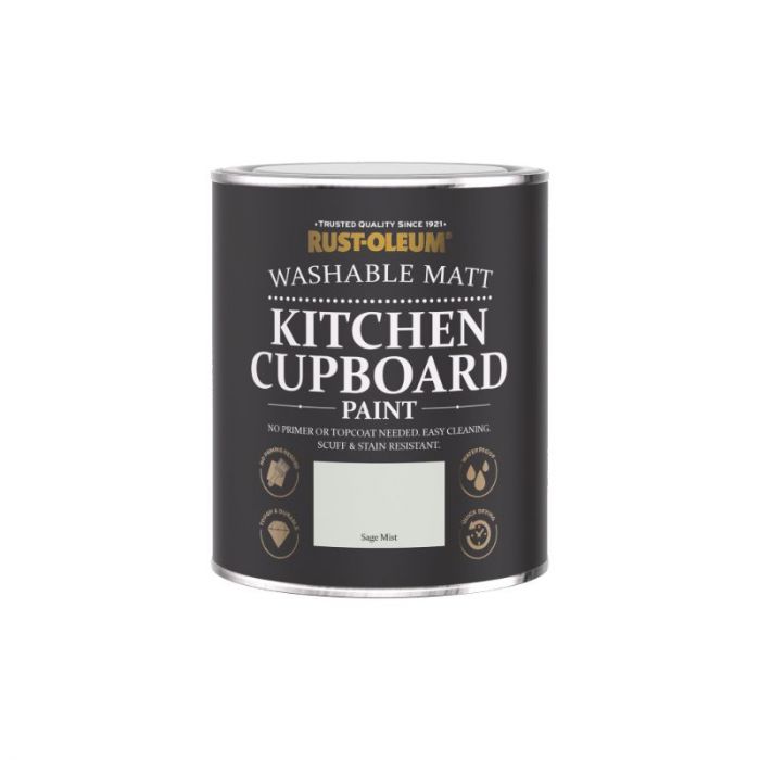 Rust-Oleum Matt Kitchen Cupboard Paint - Sage Mist 750ml