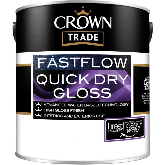 Crown Trade Fastflow Quick Dry Gloss - Colour Match