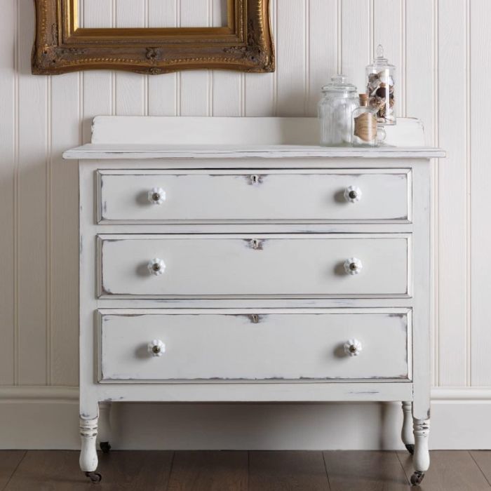 Rust-Oleum Satin Furniture Paint Antique White 750ml
