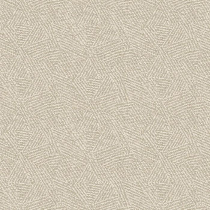 Atakora Mica Geometric Wallpaper Cream