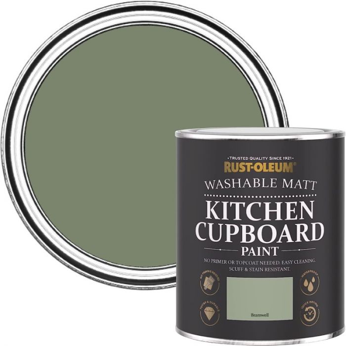 Rust-Oleum Matt Kitchen Cupboard Paint - Bramwell 750ml