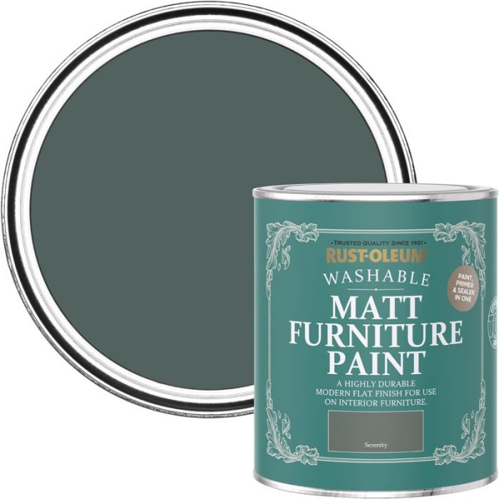 Rust-Oleum Matt Furniture Paint Serenity 750ml