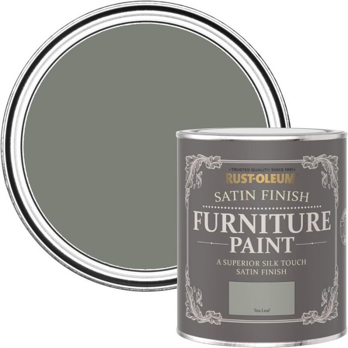 Rust-Oleum Satin Furniture Paint Tea Leaf 750ml