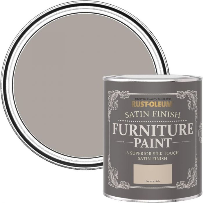 Rust-Oleum Satin Furniture Paint Butterscotch 750ml