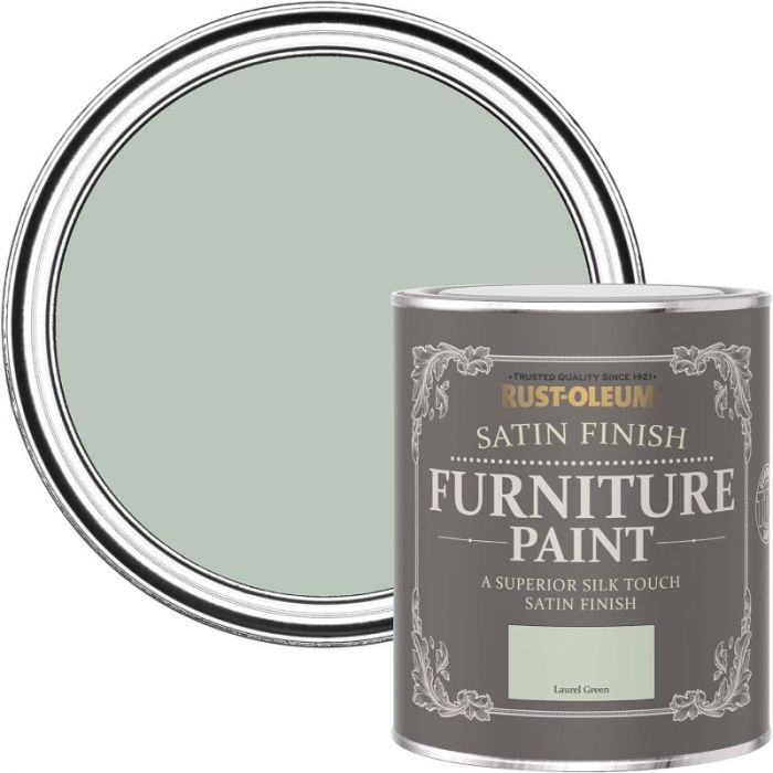 Rust-Oleum Satin Furniture Paint Laurel Green 750ml