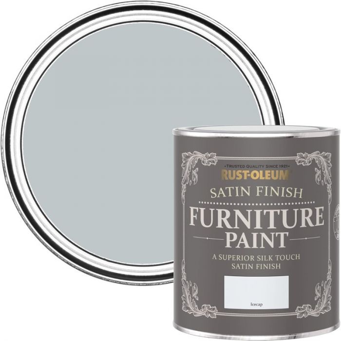 Rust-Oleum Satin Furniture Paint Icecap 750ml
